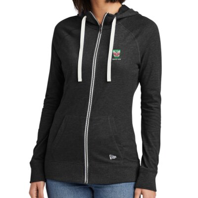 Aurelio's - &#174; Ladies Sueded Cotton Full Zip Hoodie Thumbnail